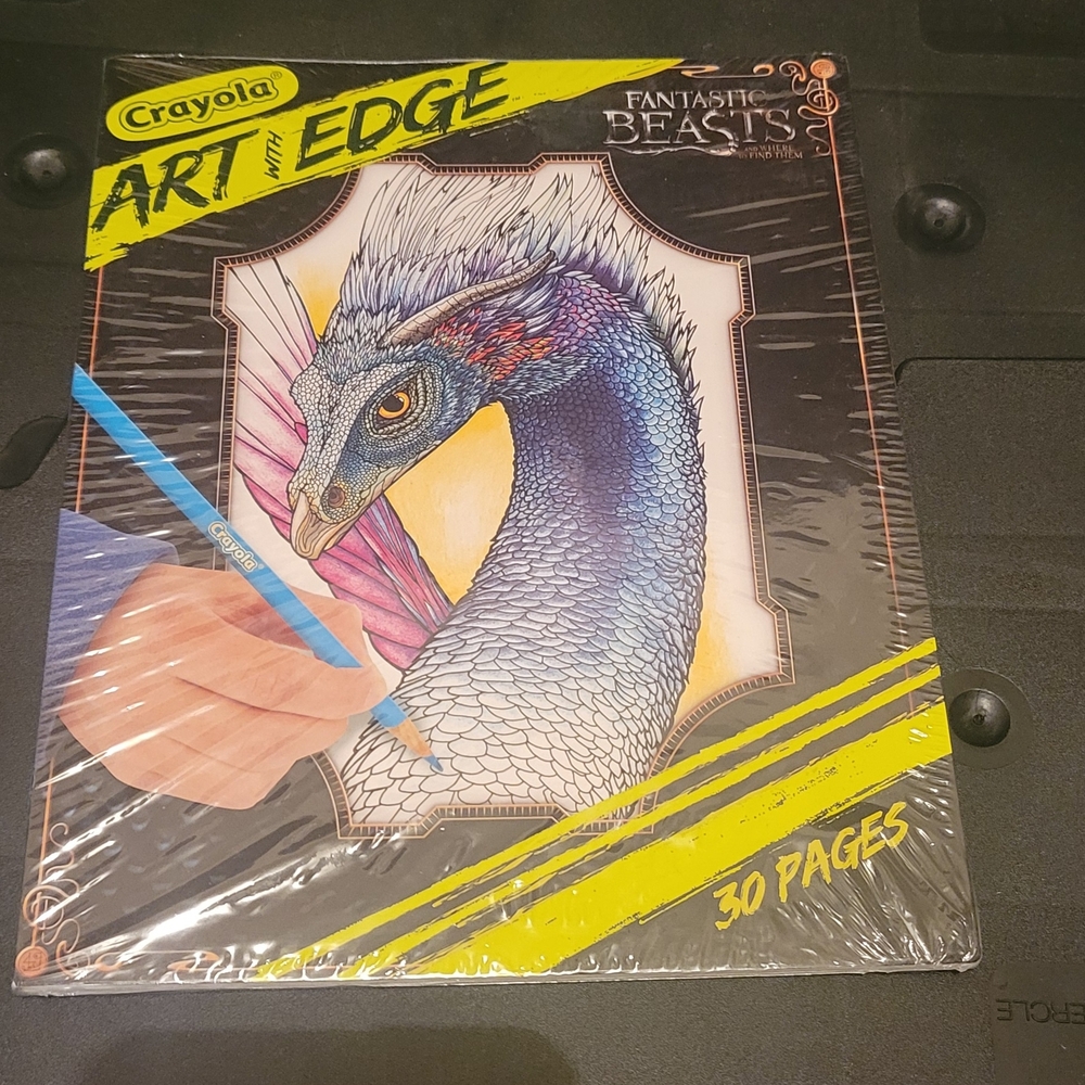 Crayola Art with Edge Fantastic Beasts Coloring Set